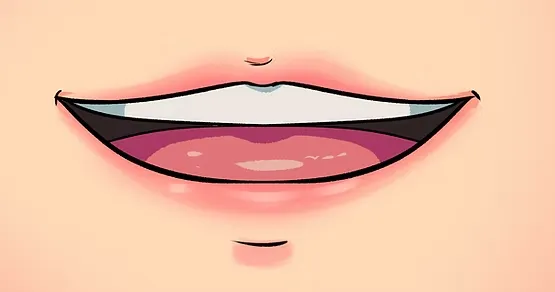 تعلم رسم فم الانمي بعدة أنواع و أشكال منوعة بالصور