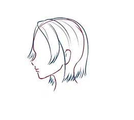 تعلم رسم شعر الانمي من عدة زوايا لرسامي الانمي مع سمر ارت