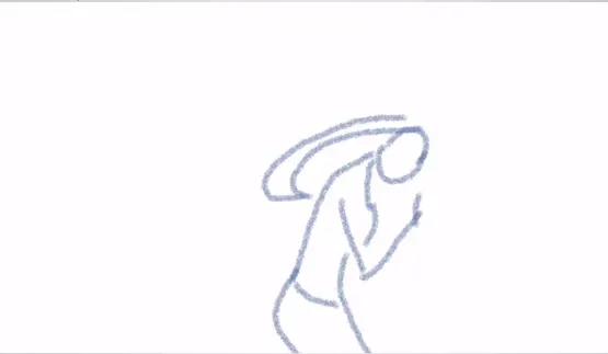 تحريك فتاة انمي تدور حول نفسها مثل الاستديوهات سمر ارت