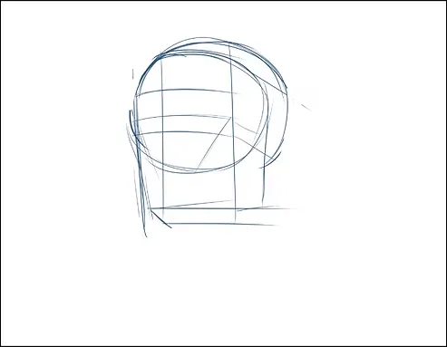 تعلم كيف ترسم وجه انمي من الأعلى مع شرح شامل