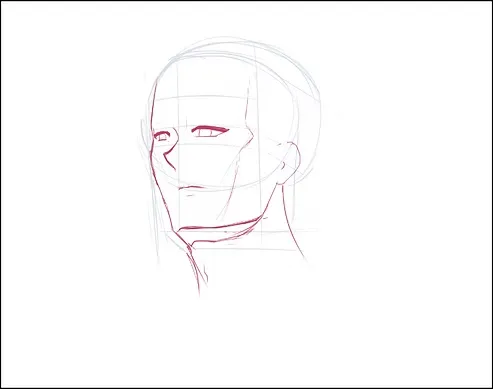 تعلم كيف ترسم وجه انمي من الأعلى مع شرح شامل