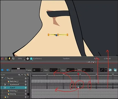 تحريك شاب انمي وسيم ببرنامج تون بوم هارموني سمر ارت