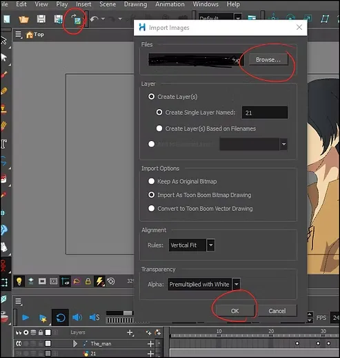 تحريك شاب انمي وسيم ببرنامج تون بوم هارموني سمر ارت