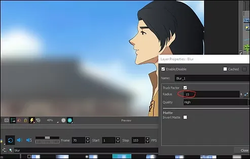 تحريك شاب انمي وسيم ببرنامج تون بوم هارموني سمر ارت