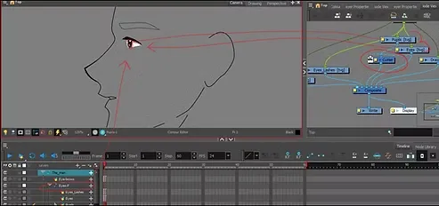 تحريك شاب انمي وسيم ببرنامج تون بوم هارموني سمر ارت