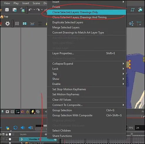 تحريك بطل الانمي و إكسسواراته بدون رسم الفريمات سمر ارت