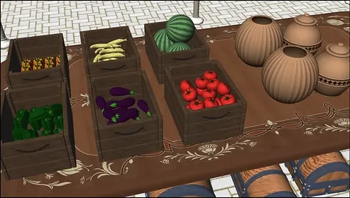 كيفية تلوين خلفية انمي من مجسم ثري دي جاهز سمر ارت