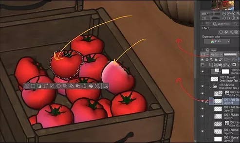 كيفية تلوين خلفية انمي من مجسم ثري دي جاهز سمر ارت