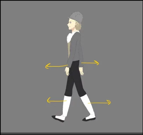 تحريك أشخاص انمي يمشون دون رسم أو فريمات بسهولة samar art