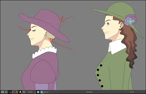 تحريك أشخاص انمي يمشون دون رسم أو فريمات بسهولة samar art