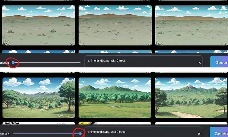 الذكاء الاصطناعي للانمي حول خلفيات الانميات لرسومات مبهرة