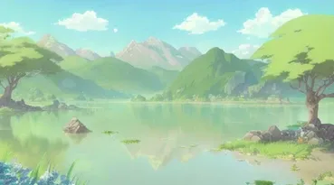 الذكاء الاصطناعي للانمي حول خلفيات الانميات لرسومات مبهرة