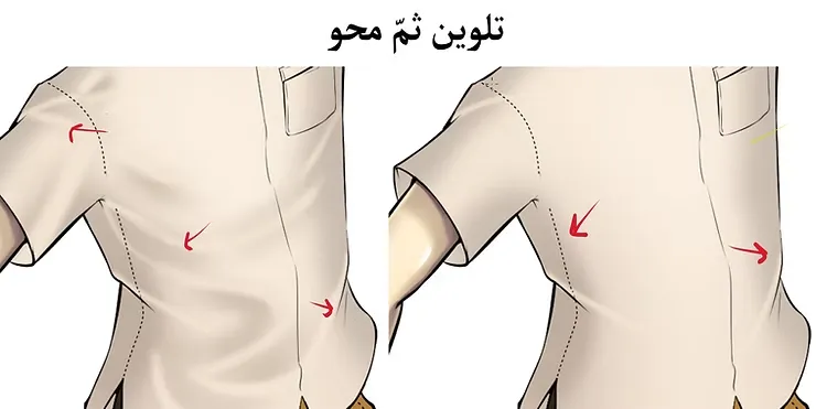تلوين الملابس الخاصة بالانمي: نصائح وتقنيات لتلوين فنّي سمر ارت