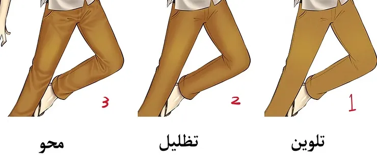 تلوين الملابس الخاصة بالانمي: نصائح وتقنيات لتلوين فنّي سمر ارت