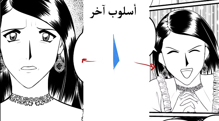 صناعة المانجا و الحفاظ على التجانس في رسم شخصية المانجا بدقة