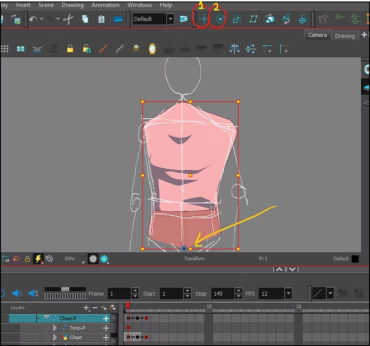 ريغ تون بوم هارموني رسم شخصيات الانمي في البرنامج anime character rig toonboom