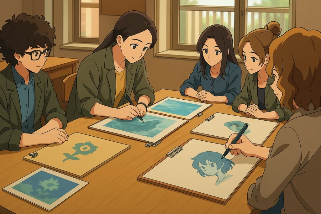 تعلم رسم الانمي مع تقنيات مبتكرة لتطوير مهاراتك