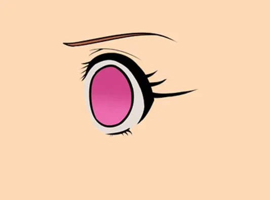 تلوين عين الانمي بأسلوب جذاب للمبتدئين والمحترفين سمر ارت