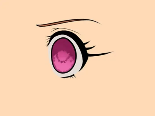 تلوين عين الانمي بأسلوب جذاب للمبتدئين والمحترفين سمر ارت