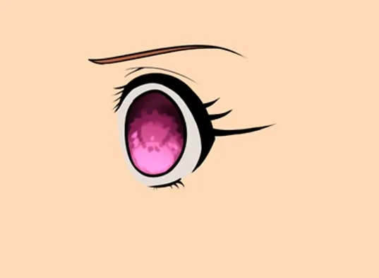 تلوين عين الانمي بأسلوب جذاب للمبتدئين والمحترفين سمر ارت