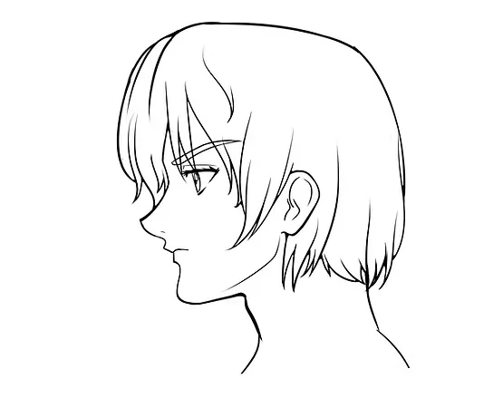 كيف ترسم وجه الانمي من الجانب بدقة متناهية سمر ارت