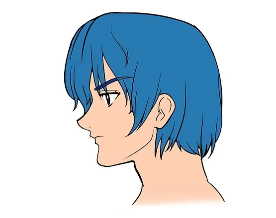 كيف ترسم وجه الانمي من الجانب بدقة متناهية سمر ارت