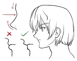 كيف ترسم وجه الانمي من الجانب بدقة متناهية سمر ارت